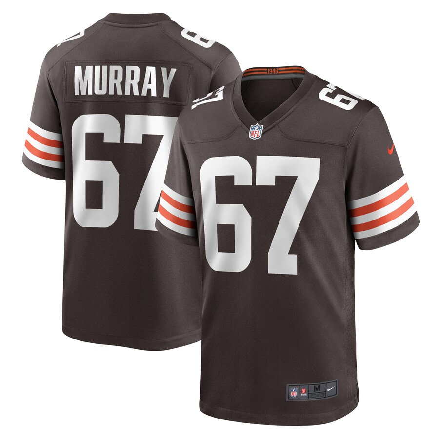 Men's Cleveland Browns Justin Murray Nike  Brown Team Game Jersey - ujerseystore
