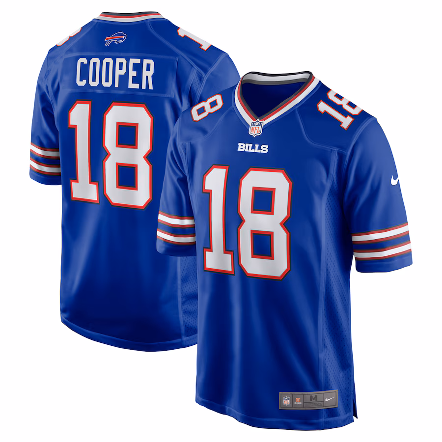 Men's Buffalo Bills Amari Cooper Nike Royal Game Jersey - ujerseystore