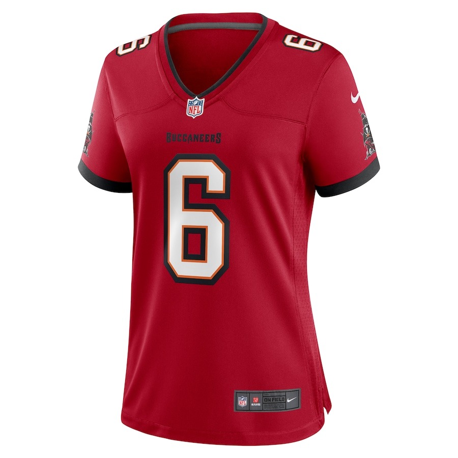 Women's Tampa Bay Buccaneers Baker Mayfield Nike Red Game Jersey - ujerseystore