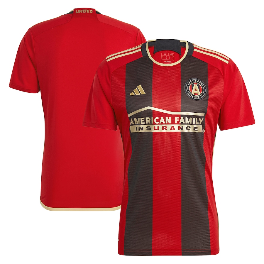 Men's Atlanta United FC adidas Black 2023 The 17s' Kit Replica Jersey - ujerseystore