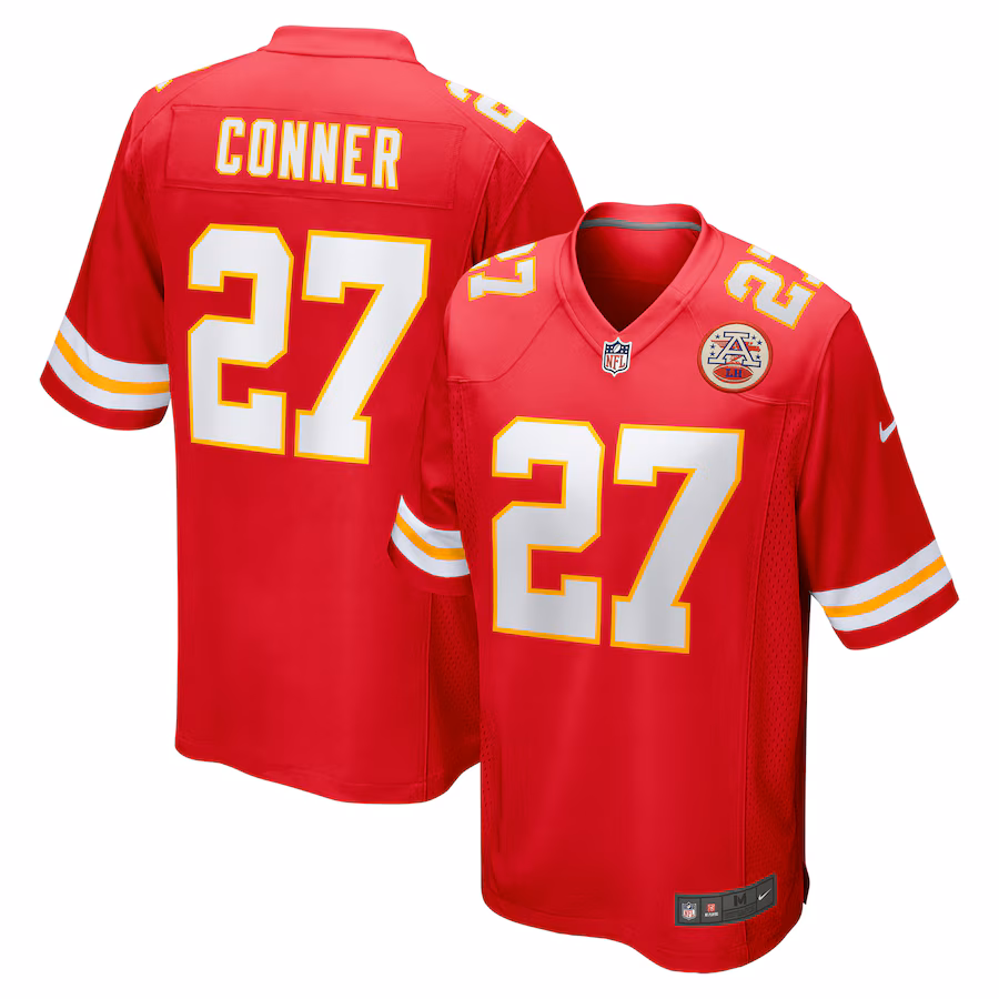 Men's Kansas City Chiefs Chamarri Conner Nike Red Game Jersey - ujerseystore