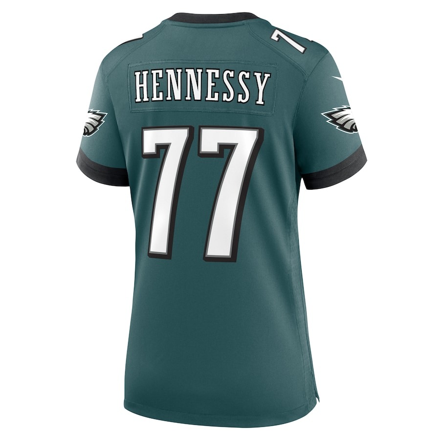 Women's Philadelphia Eagles Matt Hennessy Nike Midnight Green  Game Jersey - ujerseystore