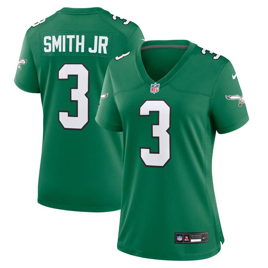 Women's Philadelphia Eagles Nolan Smith Nike Kelly Green Alternate Game Jersey - ujerseystore