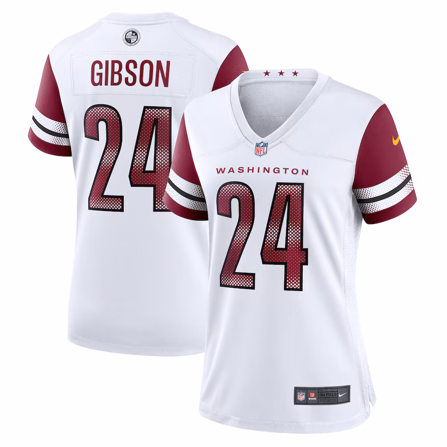 Women's Washington Commanders Antonio Gibson Nike White Game Jersey - ujerseystore