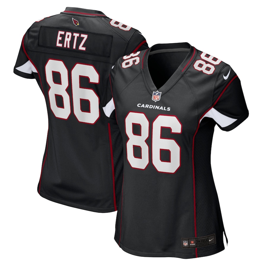 Women's Arizona Cardinals Zach Ertz Nike Black Alternate Player Game Jersey - ujerseystore