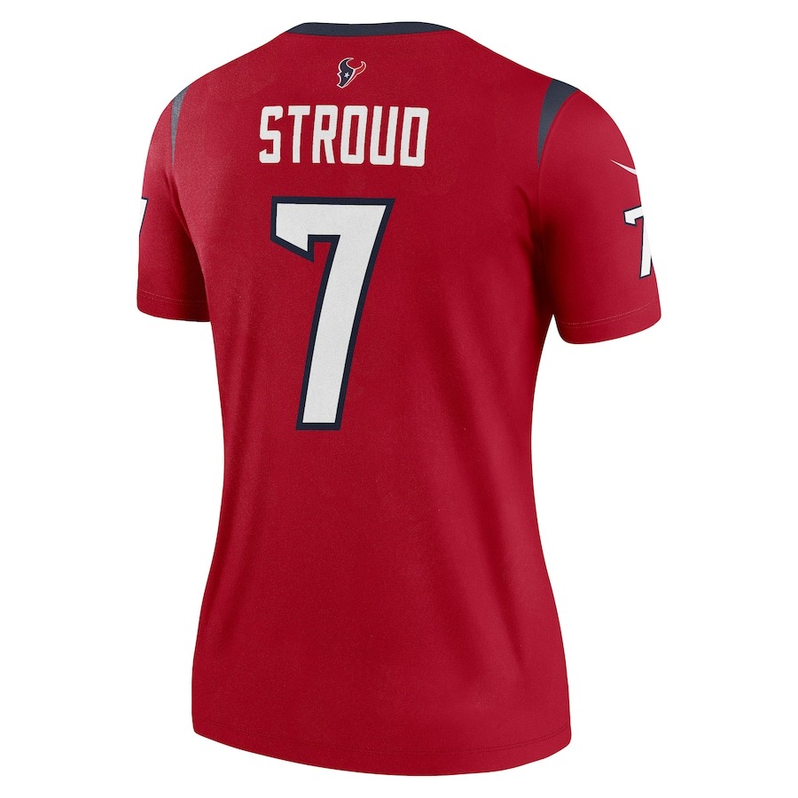 Women's Houston Texans C.J. Stroud Nike Red  Legend Jersey - ujerseystore