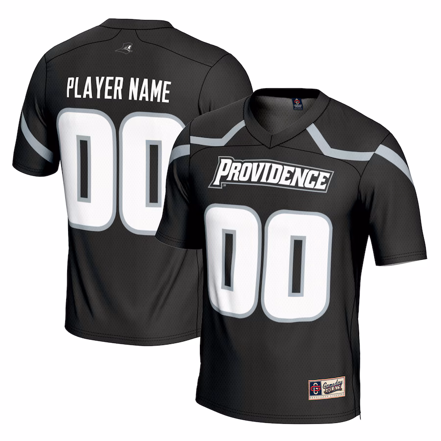 Providence Friars GameDay Greats Youth Men's Lacrosse NIL Lightweight Jersey - Black - ujerseystore
