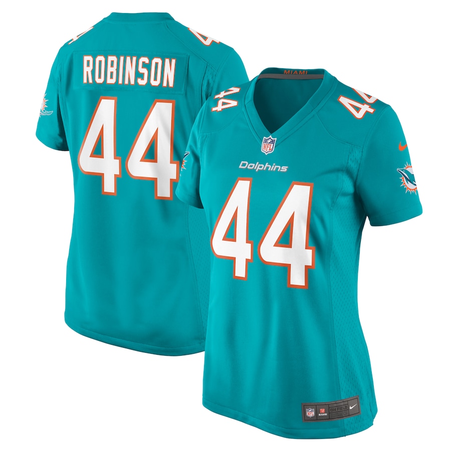 Women's Miami Dolphins Chop Robinson Nike Aqua Game Jersey - ujerseystore