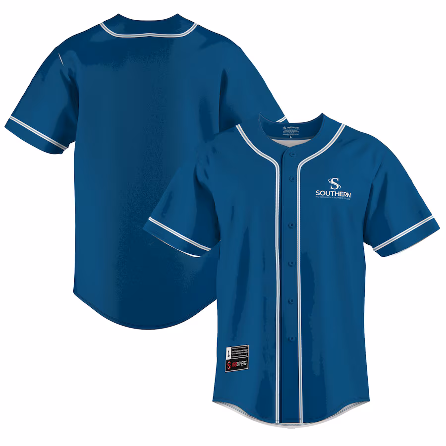 Youth GameDay Greats  Blue Southern West Virginia Community and Technical College  Lightweight Baseball Jersey - ujerseystore