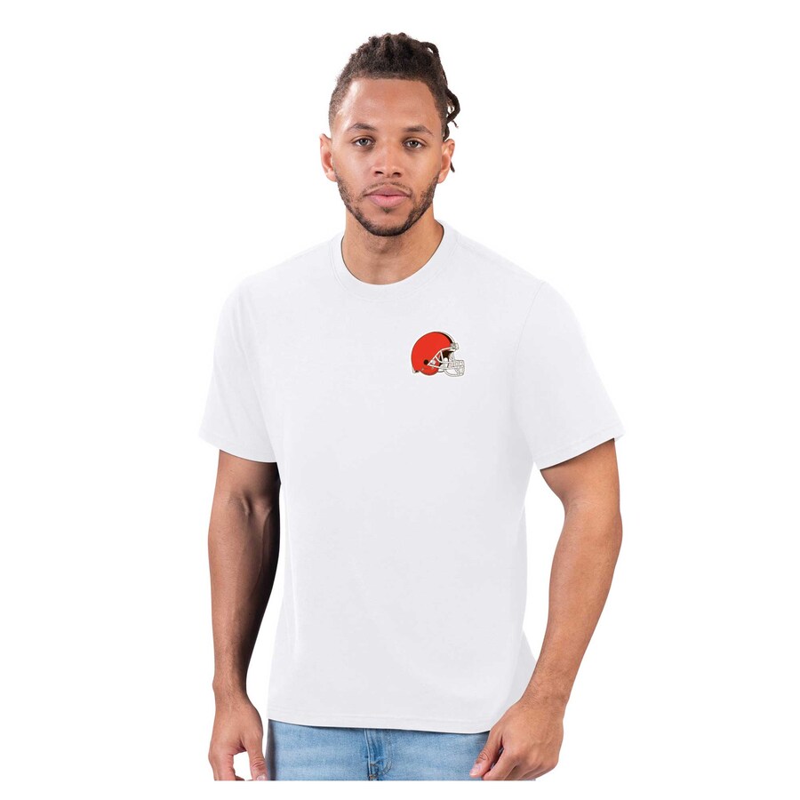 Men's Cleveland Browns  Margaritaville White Gametime T-Shirt - ujerseystore