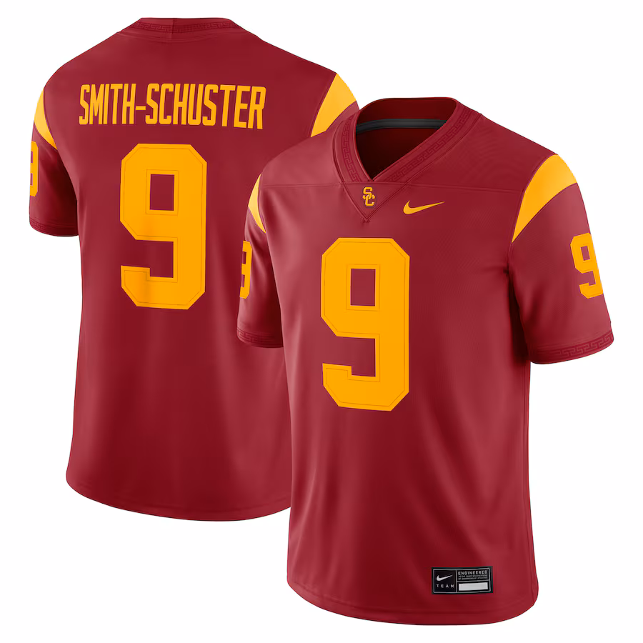 Men's Nike JuJu Smith-Schuster Cardinal USC Trojans Alumni Game Jersey - ujerseystore