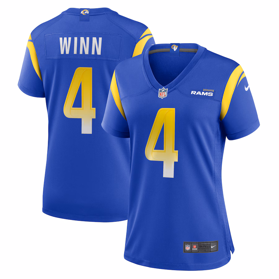 Women's Los Angeles Rams Dresser Winn Nike  Royal Team Game Jersey - ujerseystore