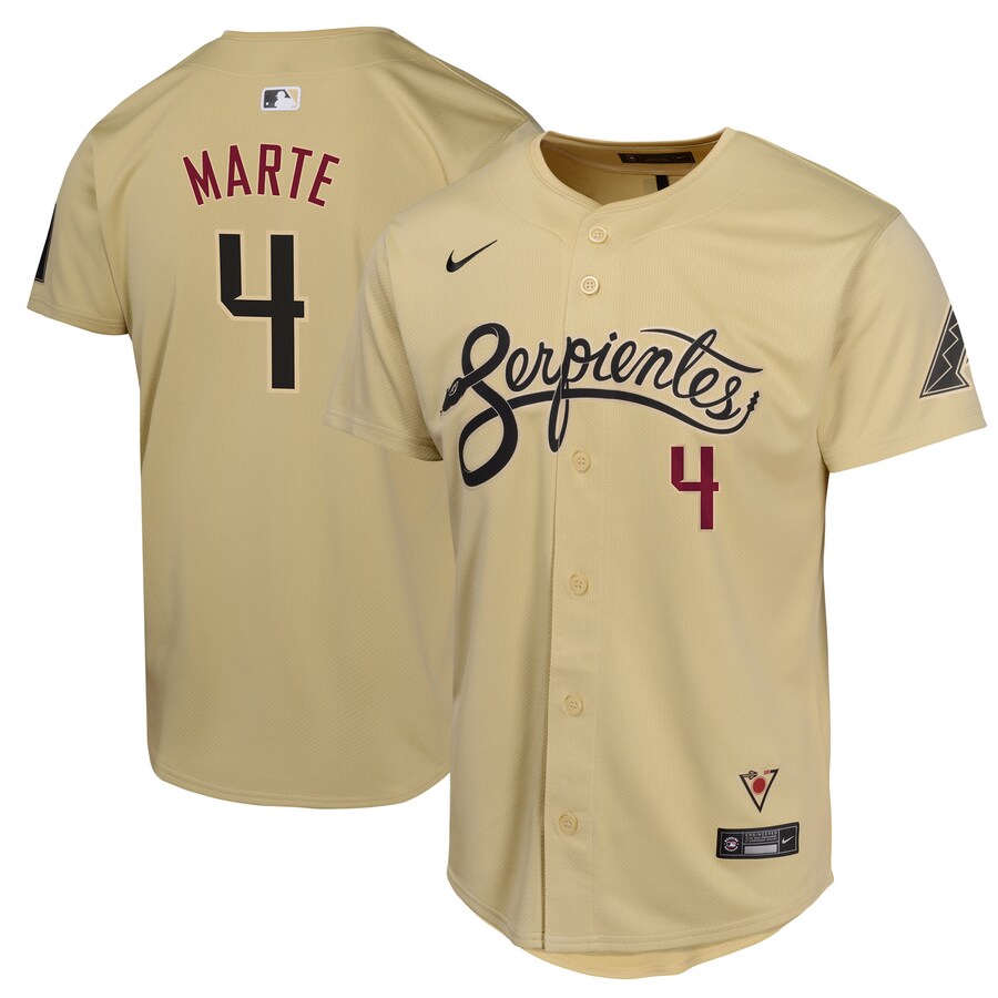 Youth Arizona Diamondbacks Ketel Marte Nike Sand City Connect Limited Player Jersey - ujerseystore
