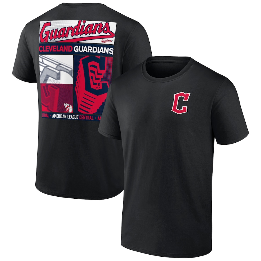 Men's Cleveland Guardians Black In Good Graces T-Shirt - ujerseystore