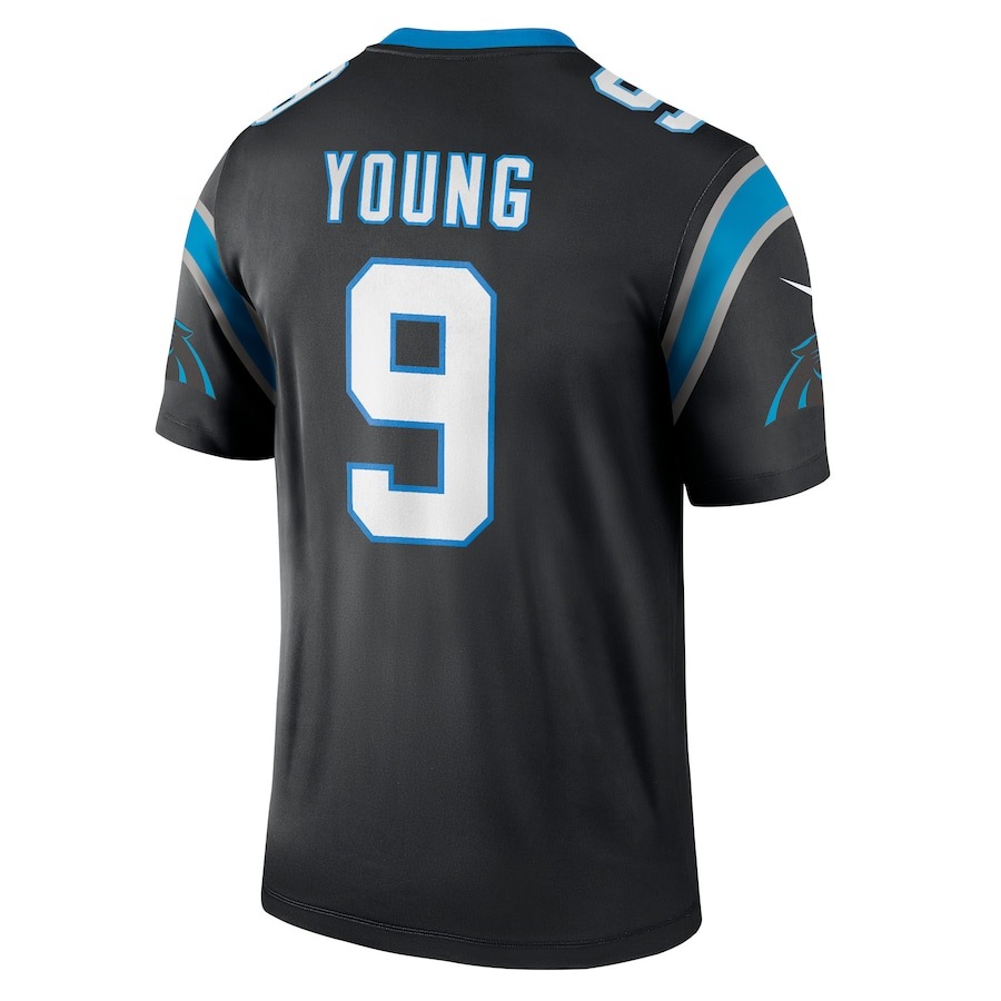 Men's Carolina Panthers Bryce Young Nike Black  Legend Jersey - ujerseystore