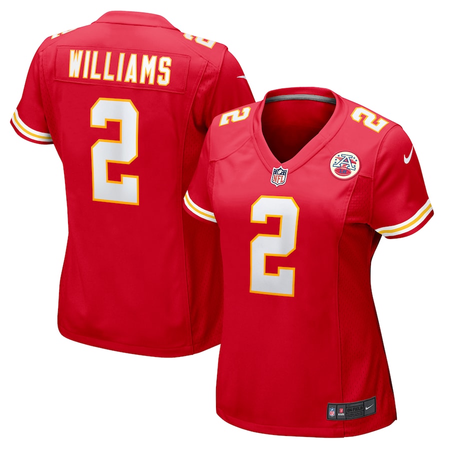 Women's Kansas City Chiefs Joshua Williams Nike Red Game Jersey - ujerseystore