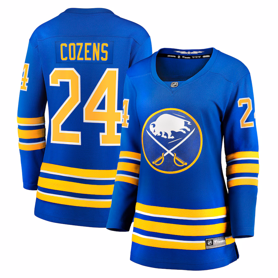 Women's Buffalo Sabres Dylan Cozens Fanatics Royal Home Breakaway Player Jersey - ujerseystore