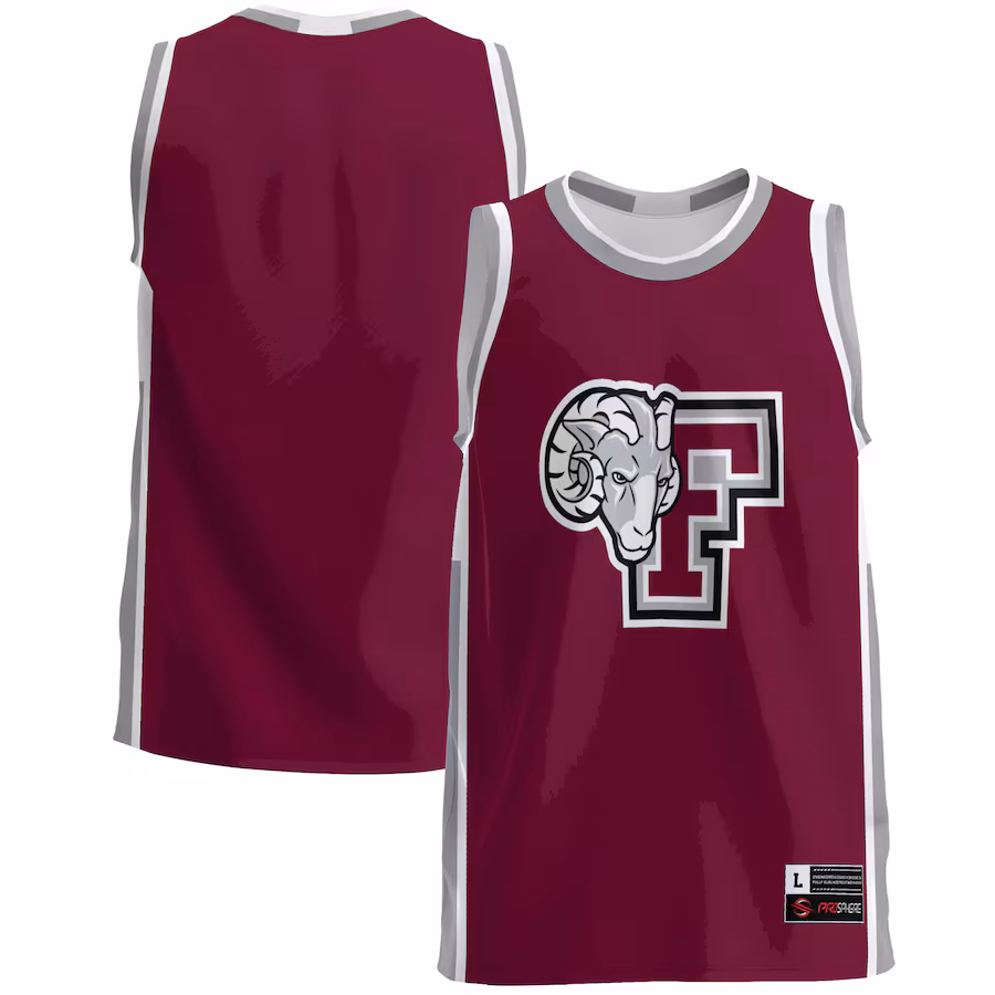 Men's GameDay Greats  Maroon Fordham Rams  Lightweight Basketball Jersey - ujerseystore