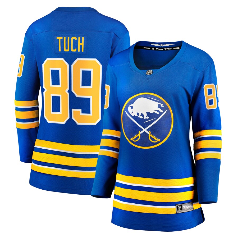 Women's Buffalo Sabres Alex Tuch Fanatics Branded Royal Home Breakaway Player Jersey - ujerseystore