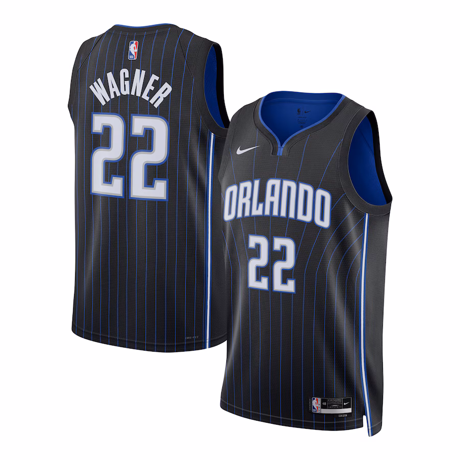 Unisex Orlando Magic Franz Wagner Nike Black Swingman Jersey - Icon Edition - ujerseystore