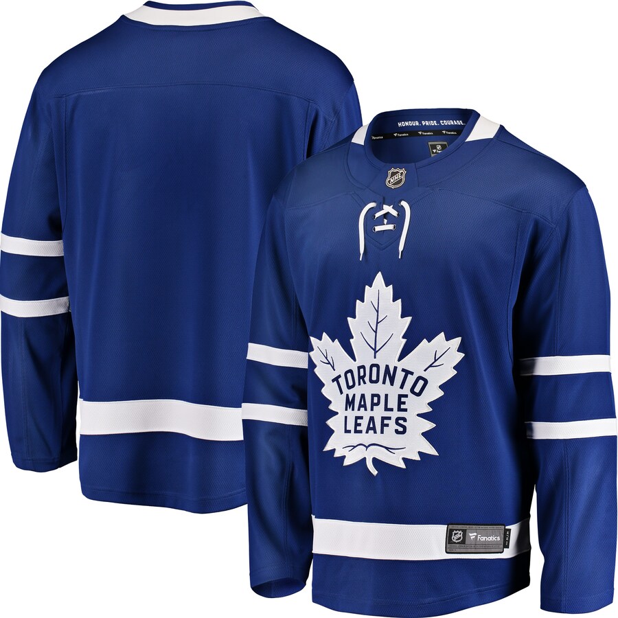 Men's Toronto Maple Leafs Fanatics Branded Blue Breakaway Home Jersey - ujerseystore
