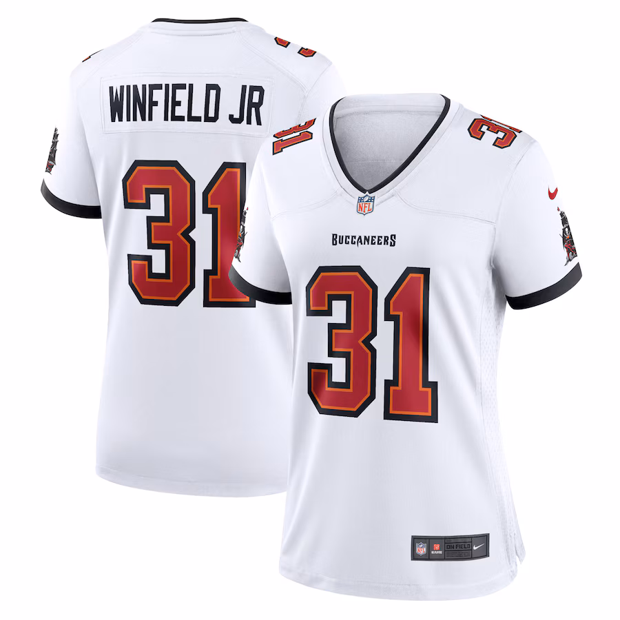 Women's Tampa Bay Buccaneers Antoine Winfield Jr. Nike White Game Jersey - ujerseystore