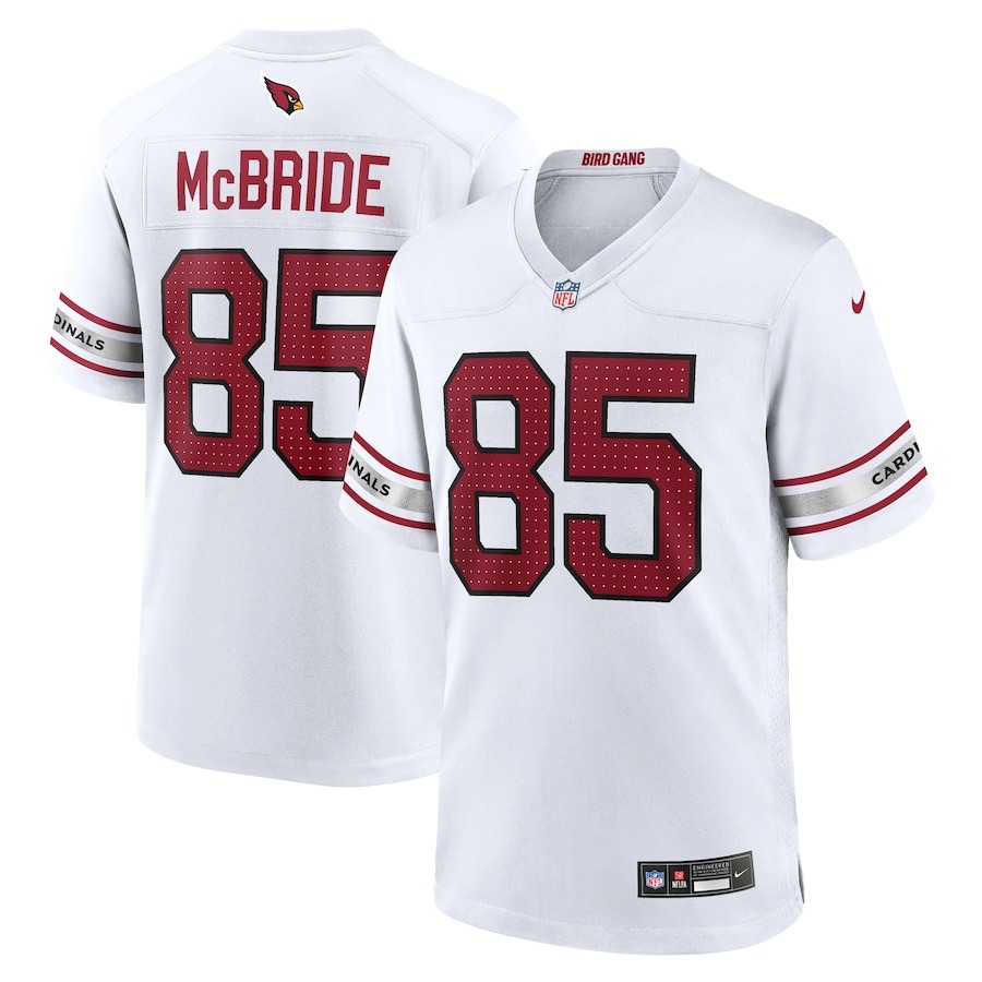 Men's Arizona Cardinals Trey McBride Nike  White  Game Jersey - ujerseystore