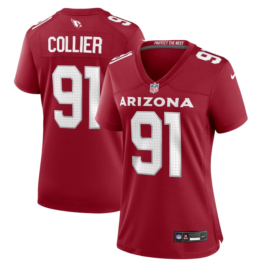 Women's Arizona Cardinals L.J. Collier Nike Cardinal Nike Women's Team Color Jersey - ujerseystore