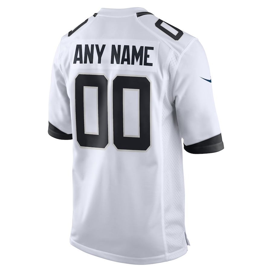 Men's Jacksonville Jaguars Nike White Custom Game Jersey - ujerseystore