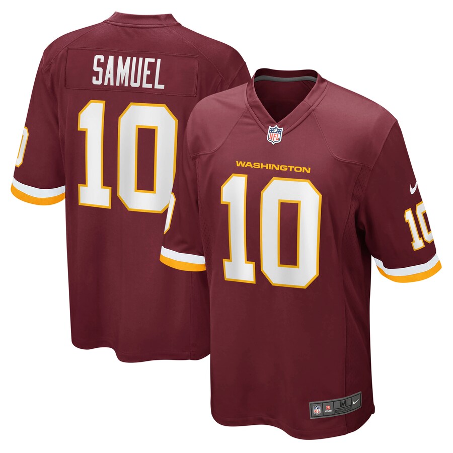 Men's Washington Football Team Curtis Samuel Nike Burgundy Game Player Jersey - ujerseystore