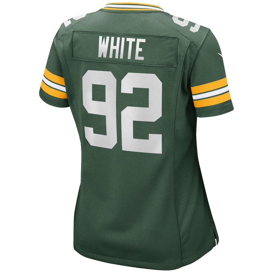 Women's Green Bay Packers Reggie White Nike Green Game Retired Player Jersey - ujerseystore