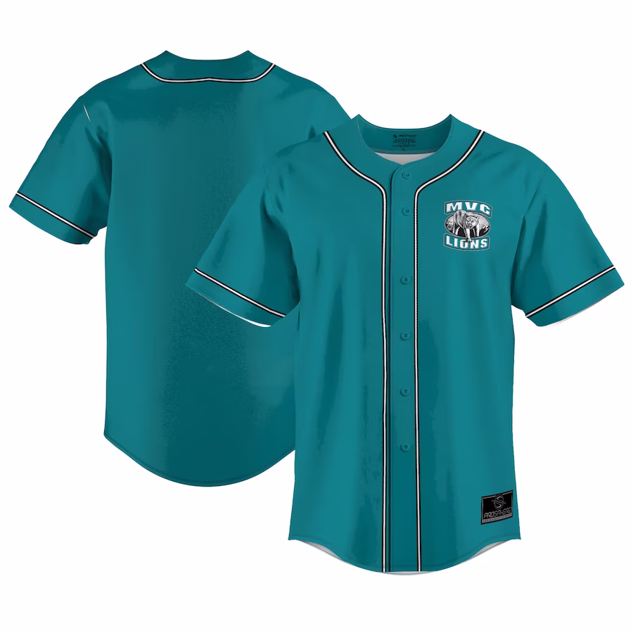 MVC Mountain Lions ProSphere Youth  Baseball Jersey - Blue - ujerseystore