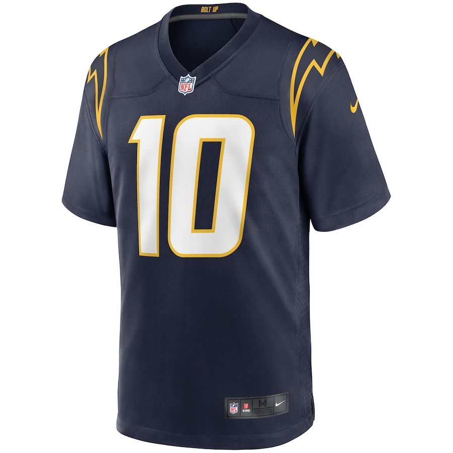Men's Los Angeles Chargers Justin Herbert Nike Navy Alternate Game Jersey - ujerseystore