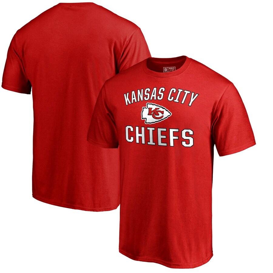 Men's Kansas City Chiefs Fanatics Red Victory Arch T-Shirt - ujerseystore