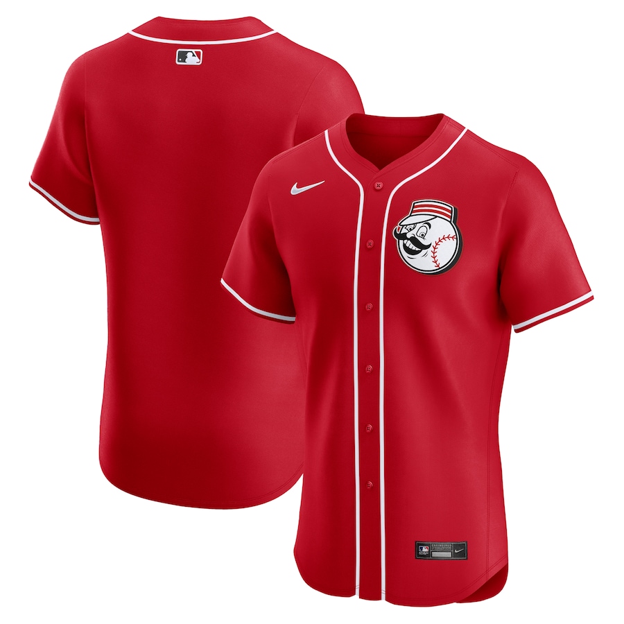 Men's Cincinnati Reds Nike Red Alternate Elite Jersey - ujerseystore