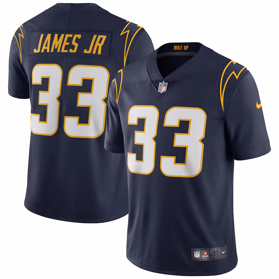 Men's Los Angeles Chargers Derwin James Nike Navy Alternate Vapor Limited Jersey - ujerseystore