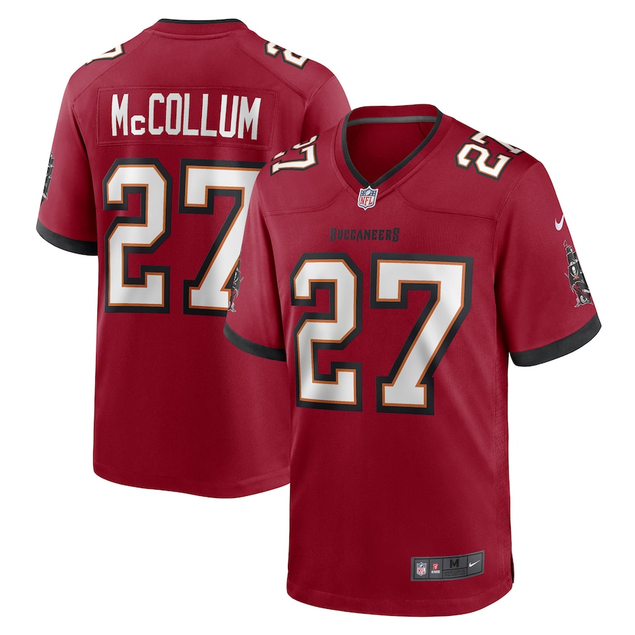 Men's Tampa Bay Buccaneers Zyon McCollum Nike Red Game Player Jersey - ujerseystore