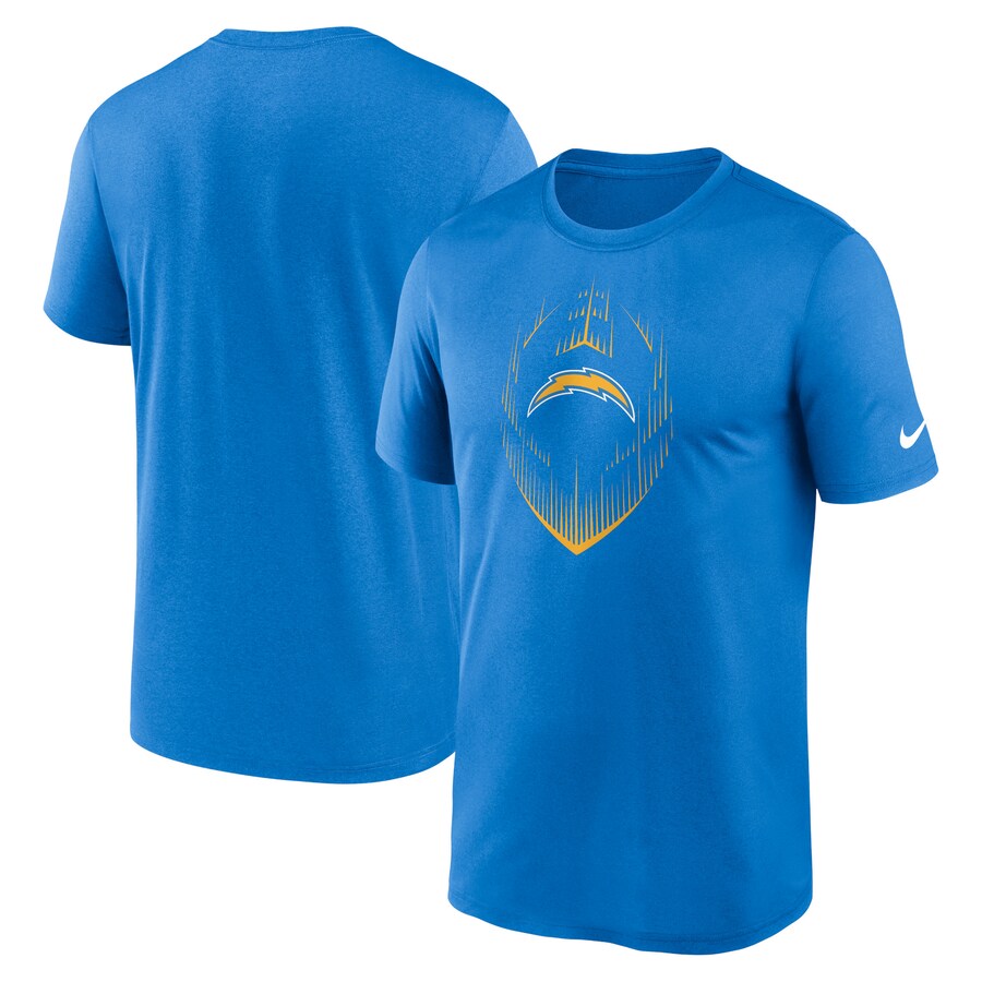 Men's Los Angeles Chargers Nike Powder Blue Primetime Legend Icon Performance T-Shirt - ujerseystore
