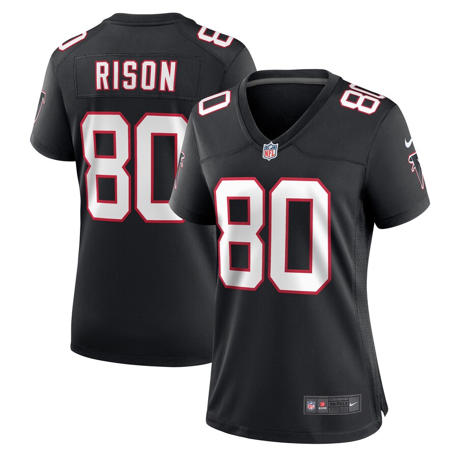 Women's Atlanta Falcons Andre Rison Nike Black Retired Player Jersey - ujerseystore
