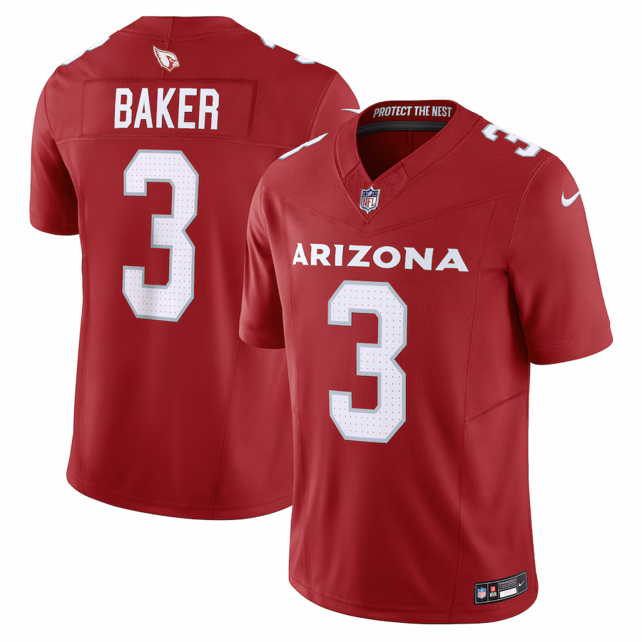 Men's Arizona Cardinals Budda Baker Nike Cardinal Vapor F.U.S.E. Limited Jersey - ujerseystore