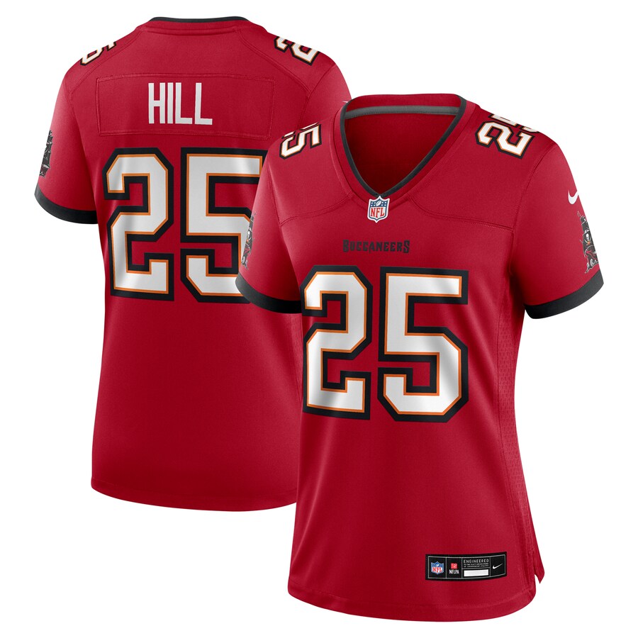 Women's Tampa Bay Buccaneers Troy Hill Nike Red Game Jersey - ujerseystore
