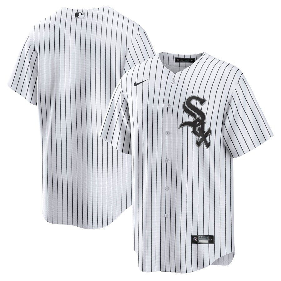 Men's Chicago White Sox  Nike White Big & Tall Home Replica Team Jersey - ujerseystore