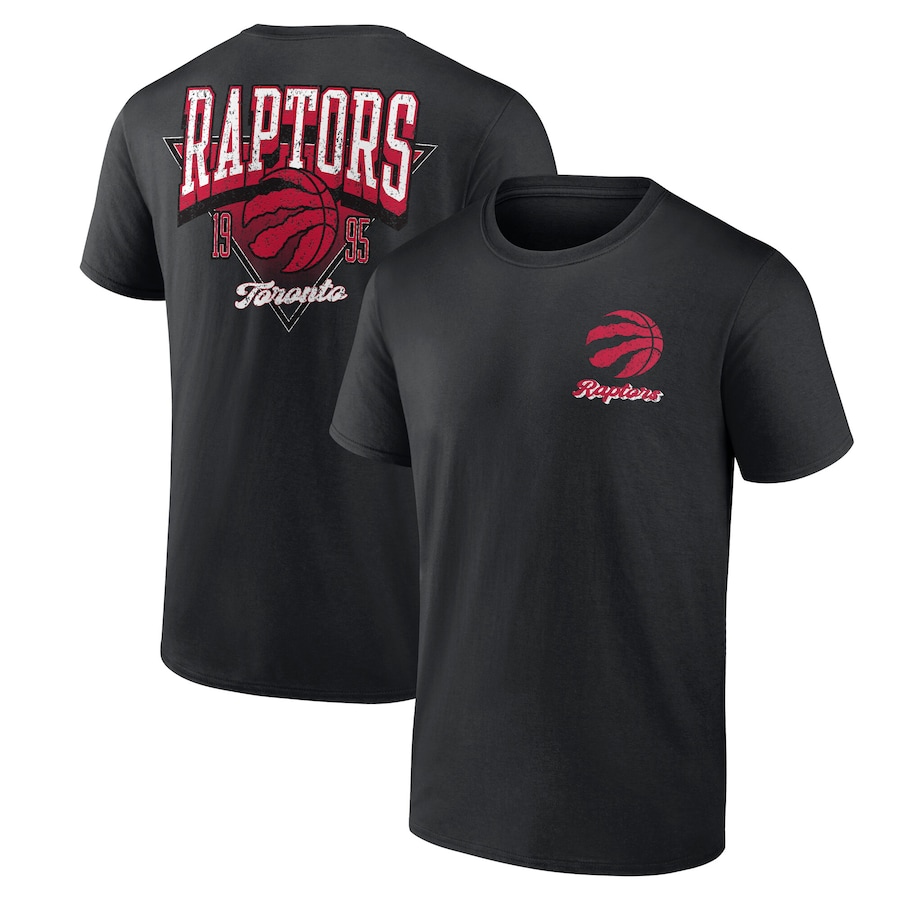 Men's Toronto Raptors Black Never Over T-Shirt - ujerseystore