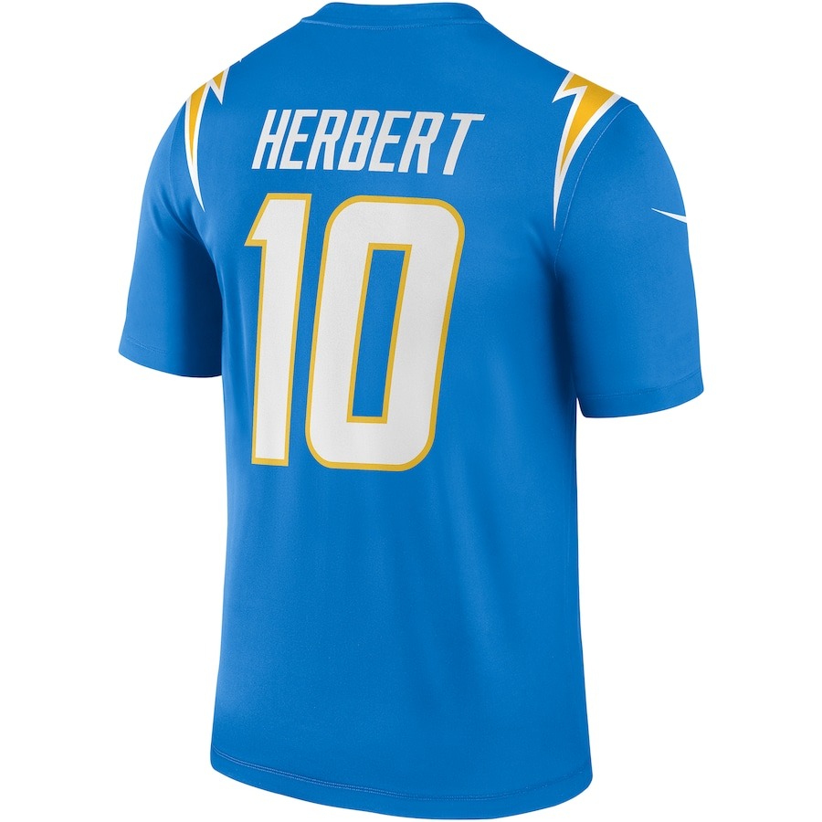 Men's Los Angeles Chargers Justin Herbert Nike Powder Blue Legend Jersey - ujerseystore