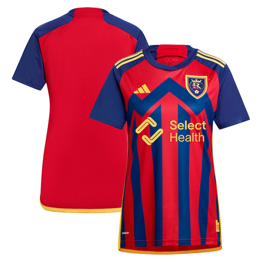 Women's Real Salt Lake  adidas Red 2024 Peak Utah Replica Jersey - ujerseystore