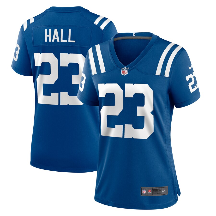 Women's Indianapolis Colts Darren Hall Nike  Royal Team Game Jersey - ujerseystore