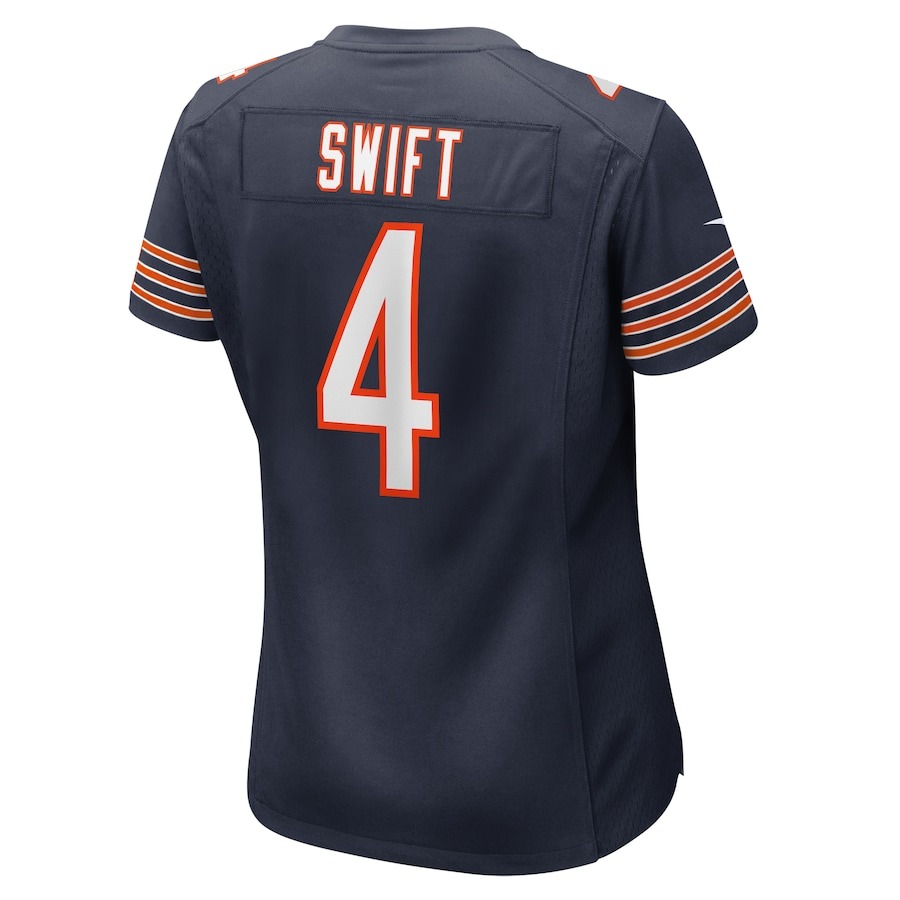 Women's Chicago Bears D'Andre Swift Nike  Navy  Game Jersey - ujerseystore