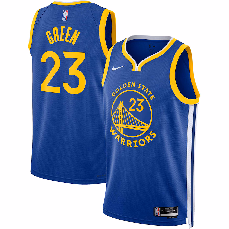 Unisex Golden State Warriors Draymond Green Nike Royal Swingman Jersey - Icon Edition - ujerseystore