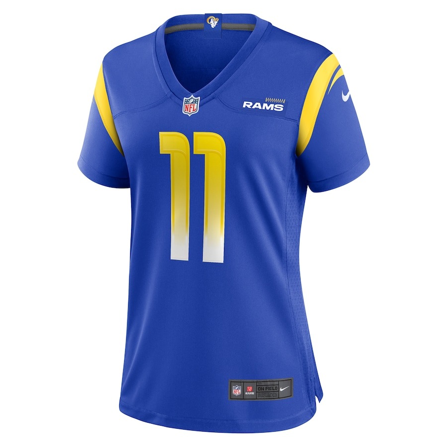 Women's Los Angeles Rams Jimmy Garoppolo Nike  Royal Team Game Jersey - ujerseystore