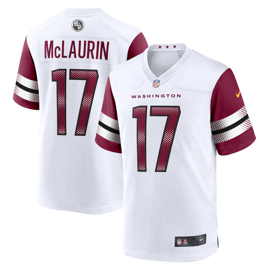 Men's Washington Commanders Terry McLaurin Nike White Game Jersey - ujerseystore